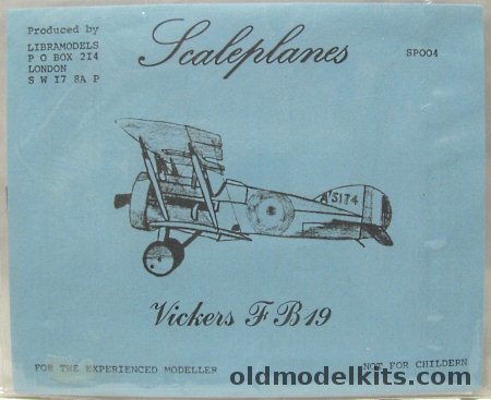 Libramodels 1/72 Vickers FB.19 (FB19 FB-19) - Bagged, SP004 plastic model kit